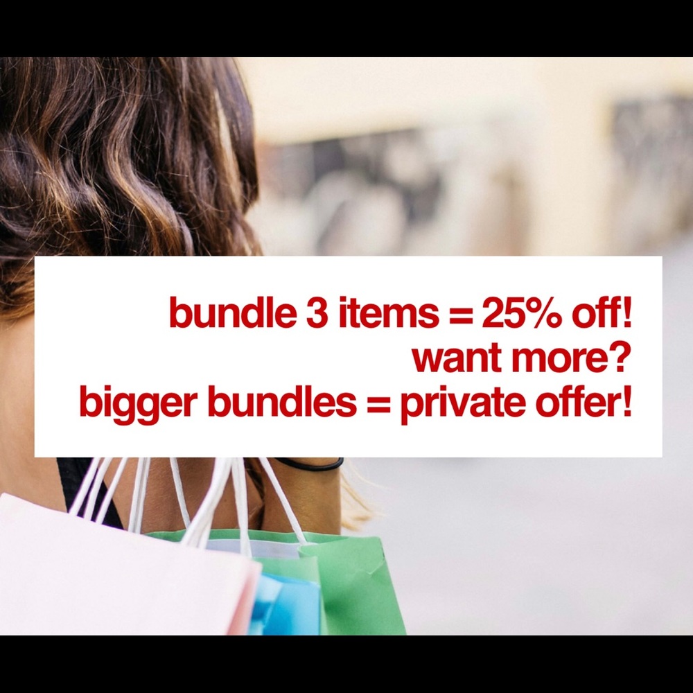 Bundle 3 for 25% discount!